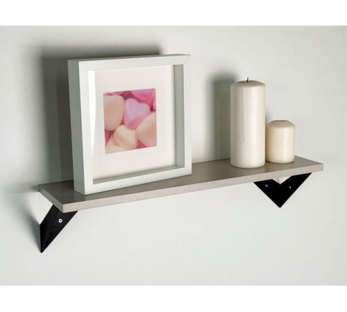 Полка Рич, кашемир/черный