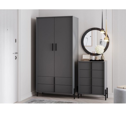 Прихожая Тео 1, антрацит
