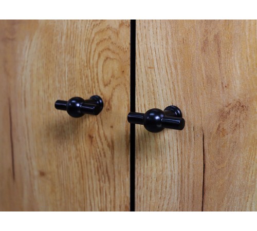 Прихожая Берген-5, дуб крафт золотой/черный