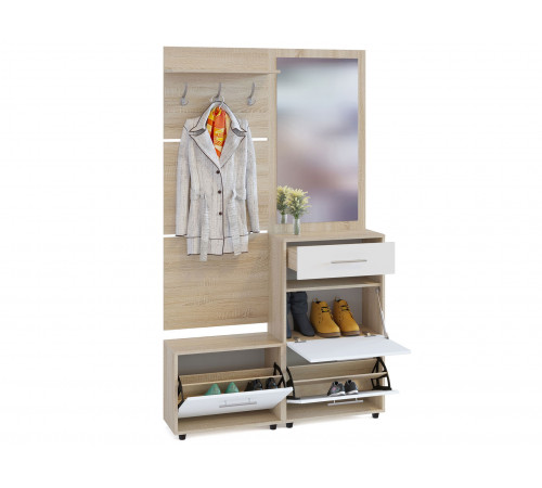 ТП-1 + ТП-2 + ПЗ-3 + ВШ-5.1 [Дуб Сонома / Белый]