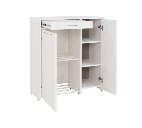 Прихожая Ольга 8, винтерберг/люкса милк экокожа