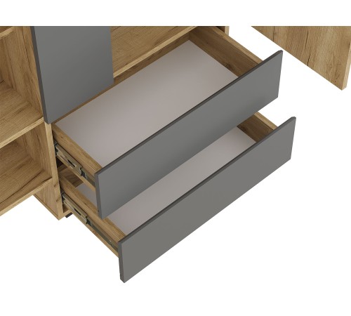 Прихожая Эссо, крафт/графит