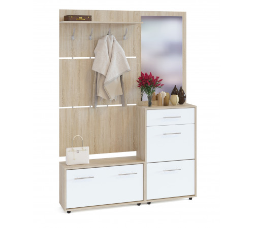 ВШ-3.1 + ТП-3 + ТП-2 + ПЗ-3, дуб Сонома/белый