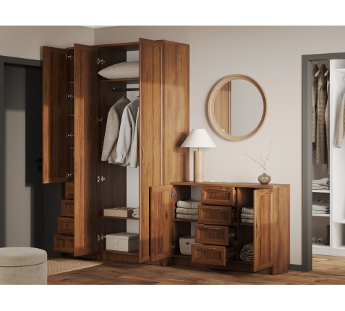 Прихожая Марсель, дуб кальяри/дуб катания