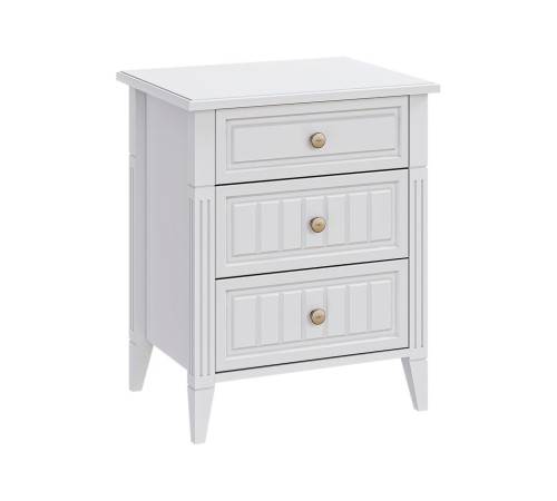 Тумба прикроватная Леона, белый/белый