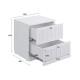 Тумба прикроватная Сага, белый