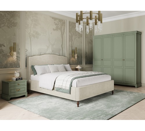 Тумба прикроватная Вилора, зеленый самшит