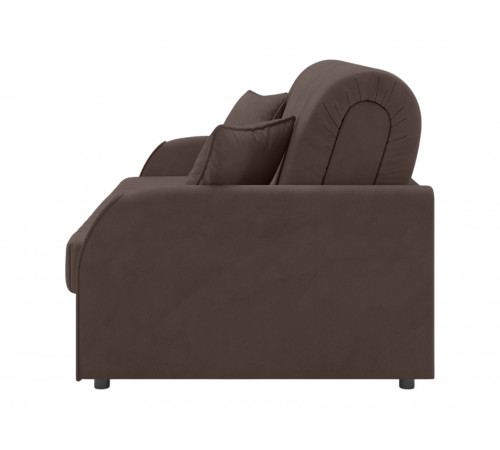 Диван Сантос 140 с ящиком, коричневый