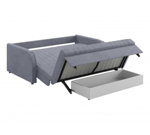Диван Сантос 160 с ящиком, серый