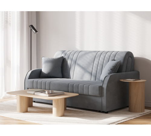 Диван Сантос 180 с ящиком, серый