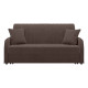 Диван Сантос 160 с ящиком, коричневый