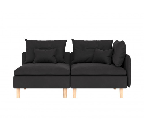 Кушетка Калисто, графит