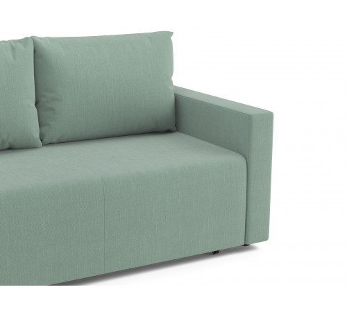 Диван Непал (рогожка), бирюзовый