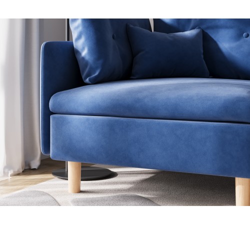 Диван Калисто Макси с подлокотниками, синий