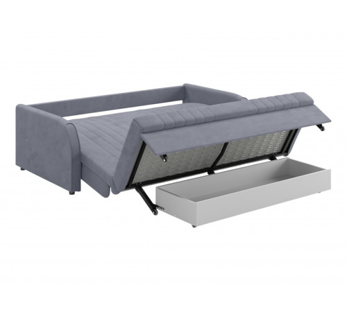 Диван Сантос 180 с ящиком, серый