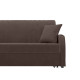 Диван Сантос 160 с ящиком, коричневый