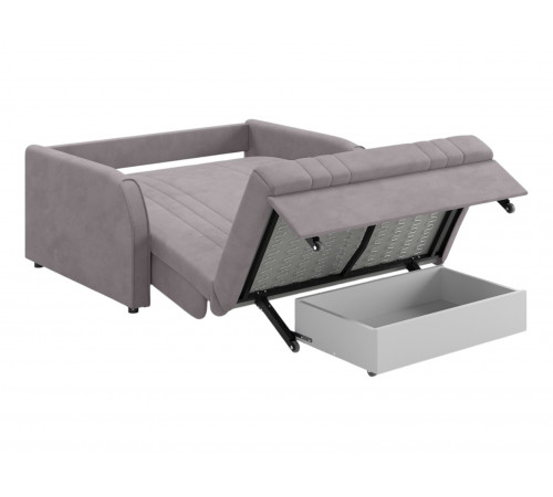 Диван Сантос 120 с ящиком, капучино