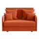 Диван Динс, терракотовый