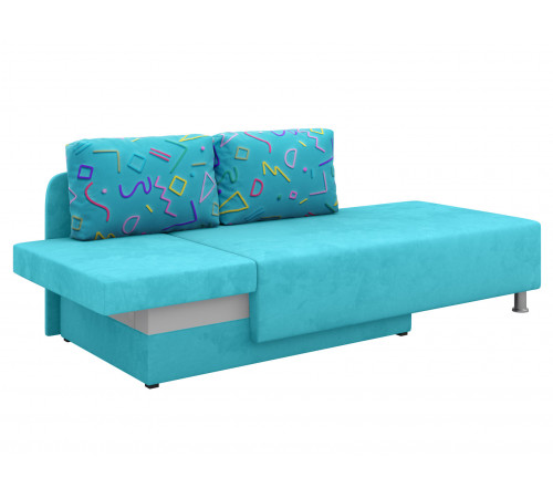 Диван Мэдисон, голубой принт