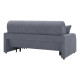 Диван Сантос 160 с ящиком, серый
