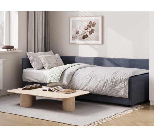 Диван Нордик (велюр), серый