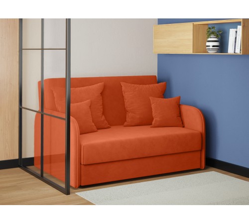 Диван Динс, терракотовый