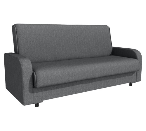 Диван Конти с подлокотниками, серый