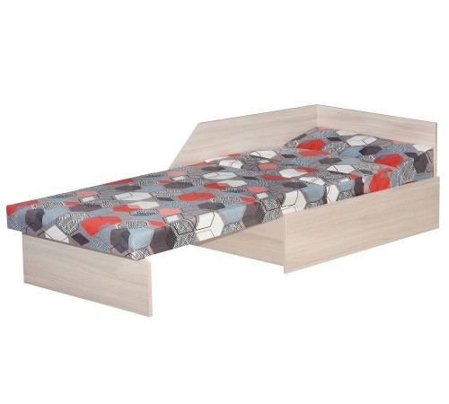 Диван Дауни, геометрия серый