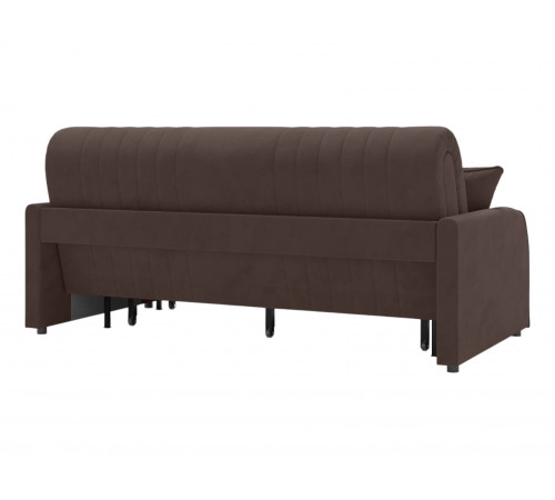 Диван Сантос 180 с ящиком, коричневый