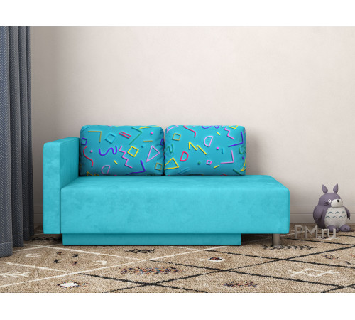Диван Мэдисон, голубой принт