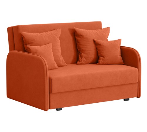 Диван Динс, терракотовый