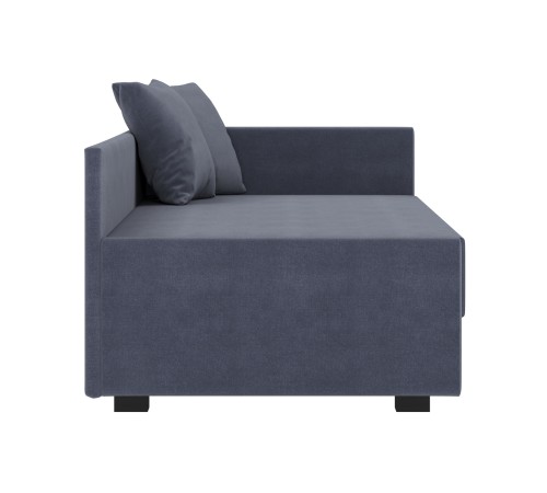 Диван Нордик (велюр), серый