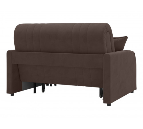 Диван Сантос 120 с ящиком, коричневый