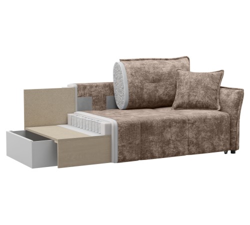 Диван Харрис, коричневый