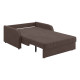 Диван Сантос 120, коричневый