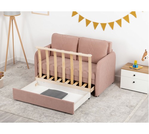 Диван Юта, коралловый