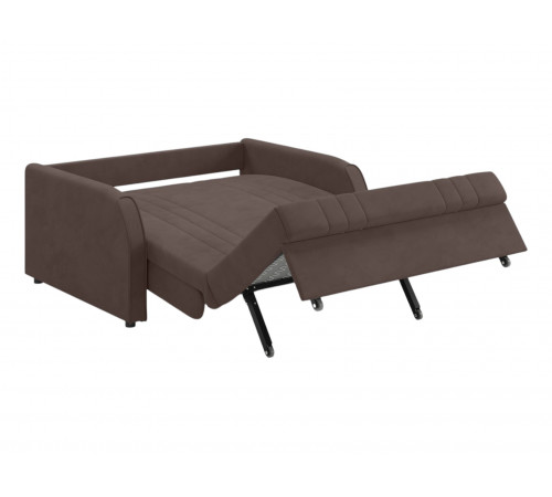 Диван Сантос 120, коричневый