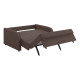 Диван Сантос 120, коричневый