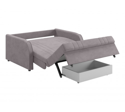 Диван Сантос 120 с ящиком, капучино