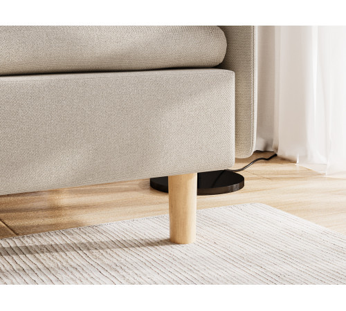 Кушетка Калисто, кремовый