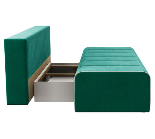 Диван Рикс, зеленый