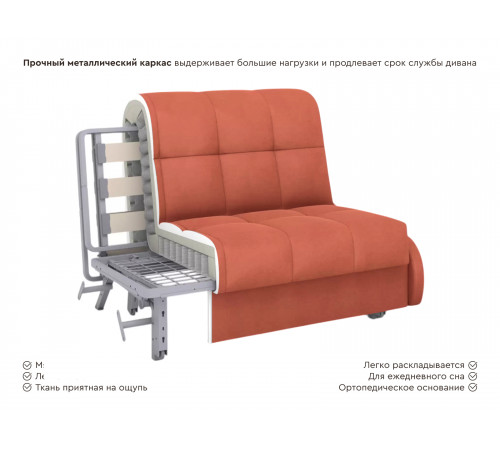 Диван Бранд 140, антрацит