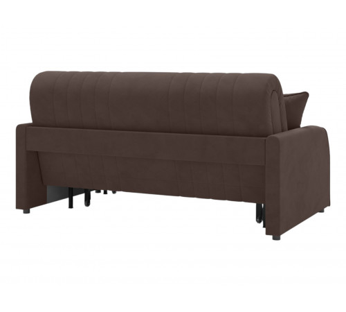 Диван Сантос 160 с ящиком, коричневый