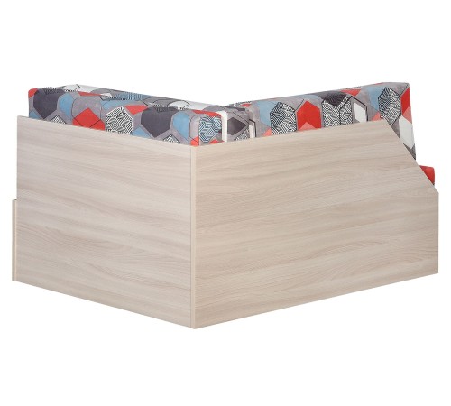 Диван Дауни, геометрия серый