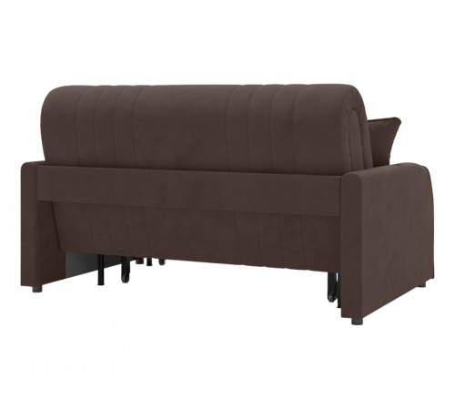 Диван Сантос 140 с ящиком, коричневый