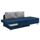 Диван Мэдисон, синий принт