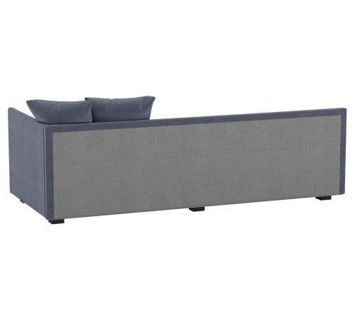 Диван Нордик (велюр), серый