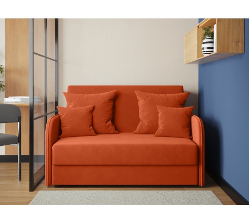 Диван Динс, терракотовый