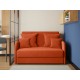 Диван Динс, терракотовый