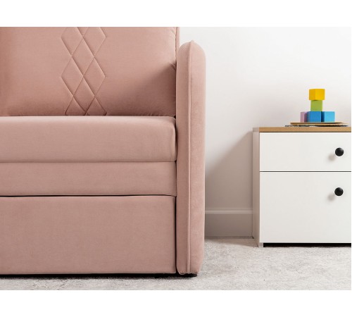 Диван Юта, коралловый